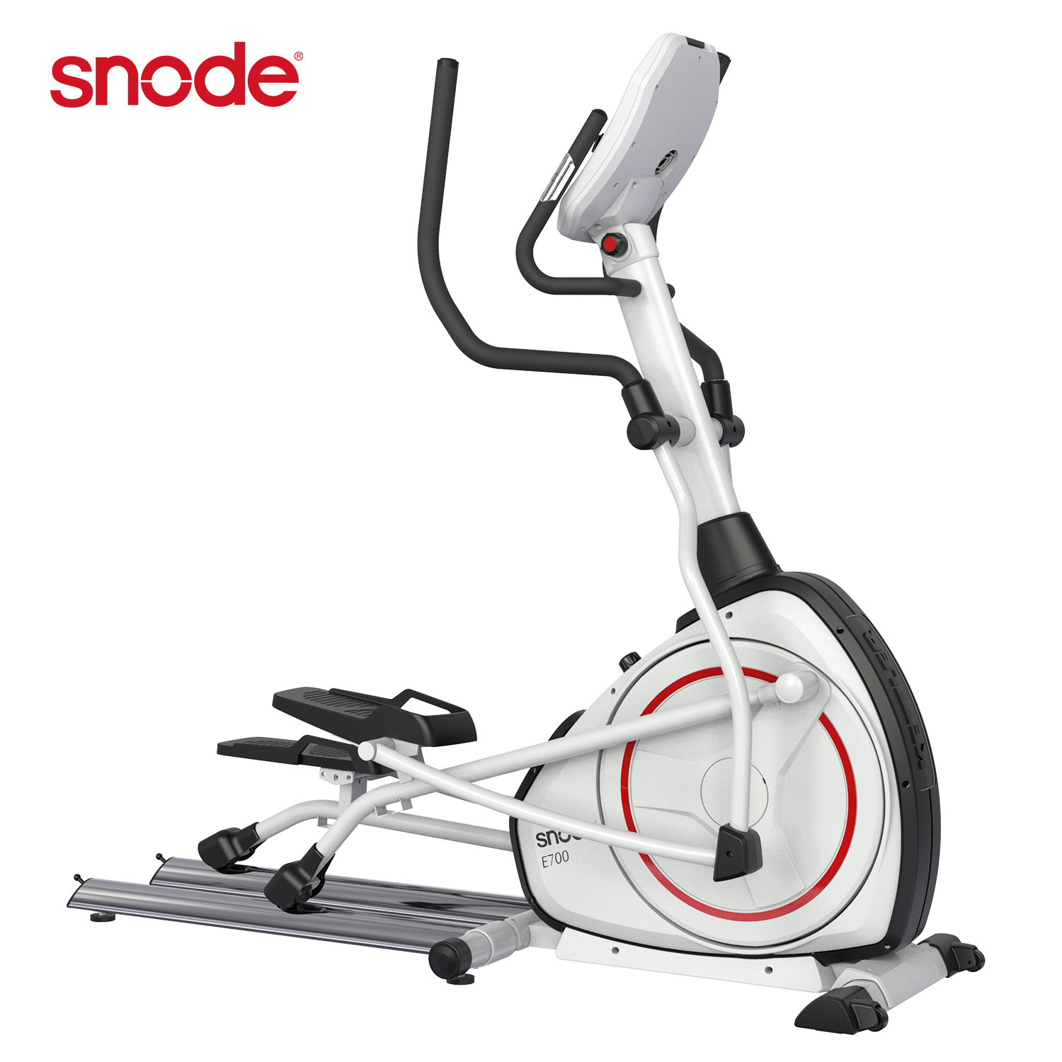 Snode High-quality Front Wheel Drive Large-size Elliptical Machine Can Bear 150kg Electric Steel White Unisex Elliptical Trainer