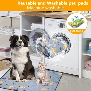 Có thể giặt underpads <span class=keywords><strong>Dog</strong></span> <span class=keywords><strong>PEE</strong></span> Pads không trượt thảm chó với sự hấp thụ tái sử dụng Puppy <span class=keywords><strong>PEE</strong></span> Pads cho chó whelp Bô đào tạo playpen - Product Image 5