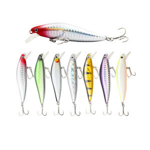 Newbility vente chaude pêche leurres en plastique dur sept couleurs 5cm 7cm 9cm flottant vairon leurre - Product Image 2