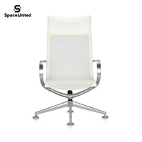 Chaise de conférence en maille SpaceUnited, fabrication chinoise à Foshan, chaise de bureau ergonomique pivotante