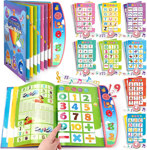 Libro Interattivo Sensoriale OEM per Bambini <span class=keywords><strong>con</strong></span> Suoni, <span class=keywords><strong>Alfabeto</strong></span>, <span class=keywords><strong>Numeri</strong></span> e Canzoni - Libri Audio Educativi - Product Image 2