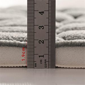 Flanelle mémoire coton toilette salle de bain absorbant porte tapis Rectangle antidérapant salle de bain décor tapis pierre tapis de bain - Product Image 3