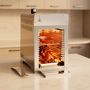 Parrilla de Gas Portátil de Acero Inoxidable de Primera Calidad para Exteriores, <span class=keywords><strong>Asador</strong></span> de Carne, Personalizable con OEM - Product Image 1