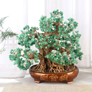 Wholesale Natural Healing Crystal Chips <b>Trees</b> Resin Base Bonsai Crystal Money <b>Tree</b> for Feng Shui Decoration - Product Image 3