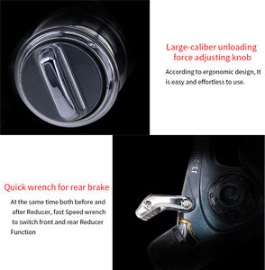 Carrete giratorio de fabricación profesional 5BB, diseño de doble freno de carpa, carretes de carpa clásicos, Carretes Baratos <span class=keywords><strong>Pesca</strong></span> - Product Image 5