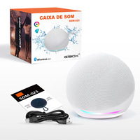 Nouvelle enceinte Bluetooth Alaxe, enceinte portable USB en tissu, son stéréo avec basses puissantes, pour bureau, maison, extérieur