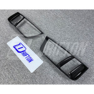 Grilles de pare-chocs arrière en fibre de carbone visible pour Audi R8 Gen2 (2016-2019) - Product Image 4