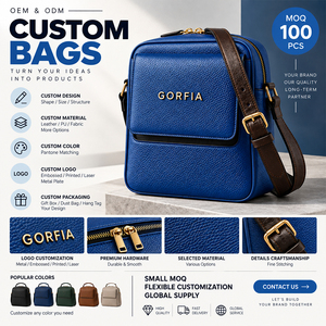 Bolso Bandolera de Piel Sintética PU Personalizado para Mujer, Bolso de Hombro Casual, Marca Privada, Fabricante OEM ODM, MOQ 100 Piezas - Product Image 1