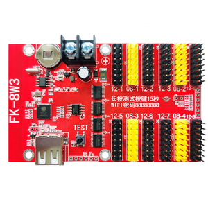 Shenzhentp FK-8W3 cổng USB Wifi + U đĩa dẫn hiển thị điều khiển thẻ dẫn mô-đun điều khiển - Product Image 1