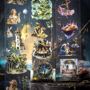 1 rollo de cinta troquelada Fairytale Adventures Series Adventure Fairytale Theme Scenography Models - Product Image 4