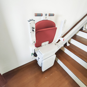 Elevador <span class=keywords><strong>de</strong></span> <span class=keywords><strong>Escaleras</strong></span> Eléctrico Recto para Sentarse y Ponerse <span class=keywords><strong>de</strong></span> <span class=keywords><strong>Pie</strong></span>, para Personas Mayores en el Hogar - Product Image 3