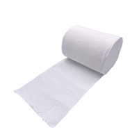 Usine de papier de soie de haute qualité en gros papier de salle de bain imprimé personnalisé 100% pâte de bois marque pas cher 3ply rouleau papier hygiénique