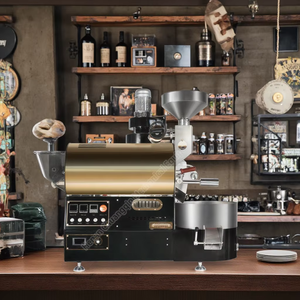 เครื่องคั่วกาแฟ1กก. เครื่องคั่วเมล็ดกาแฟพร้อมเครื่องบดเครื่องบดถังแก๊สเครื่องคั่วกาแฟ - Product Image 1