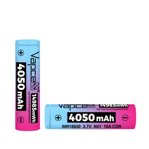 4050mAh 10A Vapcell N41 INR18650 3.7V 충전식 원통형 리튬 배터리 헤드 램프 손전등 레이저 포인터 스쿠터 - Product Image 2