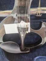 Violon électrique 5 cordes VE402 avec corps en contreplaqué, modèle professionnel 4/4 avec émetteur