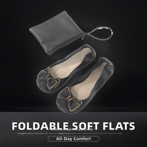 Zapatos Planos Casuales Plegables para Mujer, Ligeros, Cómodos para Verano y Otoño, con Forro de Algodón Suave, Diseño Moderno - Product Image 2