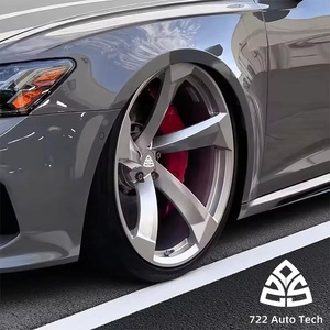 Rines Cóncavos Profundos Forjados a Medida 722auto, Ruedas Monobloque Forjadas de 18-22 Pulgadas Compatibles con <span class=keywords><strong>Audi</strong></span> A4 <span class=keywords><strong>A5</strong></span> A6 A7 A8 - Product Image 1
