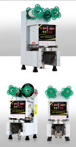 Macchina Automatica per Sigillatura Bicchieri, Sigillatrice per Bicchieri in Plastica da 90/95mm ad Alta Efficienza per Bevande - Product Image 3