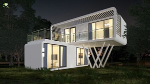 Casa contenedor personalizable de primera calidad con nuevo diseño industrial de larga duración para cobertizo de garaje de granja o uso en hoteles/resorts - Product Image 4