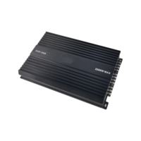 Amplificateur 4 canaux AB Subwoofer Amplificateur de voiture 4*100W 2200W MAX Classe D Amplificateur de voiture en aluminium Gamme complète Classe D Amplificateur audio de voiture