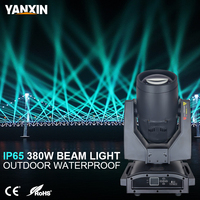Projecteur mobile Sharpy Beam professionnel 380W IP65 étanche DMX512 pour scène extérieure, DJ, discothèque, spectacle en direct