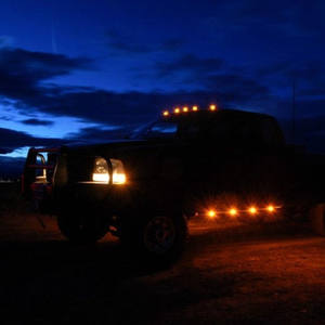 Feu latéral de camion Ambre Bleu Vert Orange Blanc 12v 2835 3 LED PC Matériel 100lm Marqueur Lampe Indicateur - Product Image 5