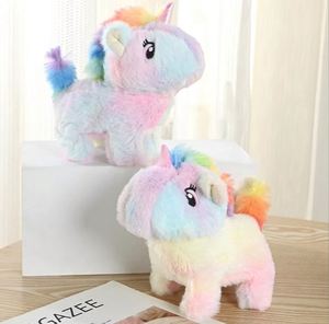 Nouvelle Peluche Électrique Licorne Ange 2026 avec Rembourrage en Coton PP, Fonction de Marche Simulée, Unisexe, pour Enfants, Animal de Compagnie Électronique - Product Image 6