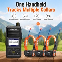 Equipo de Seguridad para Caza Fuera de la Red con GPS Satelital Dual, Radio Resistente y Collar de Rastreo Ajustable