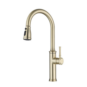 صنبور مطبخ جديد قابل للسحب بطلاء أسود مطفي من الفولاذ المقاوم للصدأ مع 3 وظائف - Product Image 6