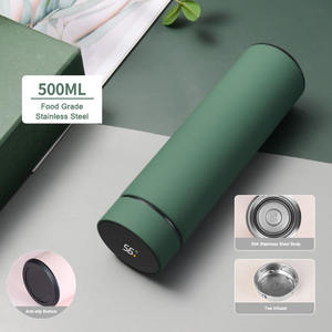 Botol Air Pintar dengan Layar Temperatur, Botol Air Berinsulasi Dinding Ganda, Botol Air Stainless Steel, Botol Vakum Insulasi untuk Perjalanan - Product Image 4