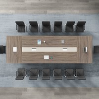 Table de conférence rectangulaire en bois moderne de luxe ensemble hauteur réglable chaises de réunion top vente mobilier de bureau maison bureau