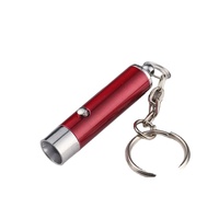 Détecteur de billets UV, mini lampe torche LED alimentée par batterie 0,5W, porte-clés, lampe torche portable en alliage d'aluminium, anti-UV