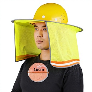 Visière pare-soleil pour <span class=keywords><strong>casque</strong></span> de <span class=keywords><strong>chantier</strong></span> – Protection solaire à large bord pour extérieur – Compatible avec les casques de <span class=keywords><strong>chantier</strong></span> - Product Image 2
