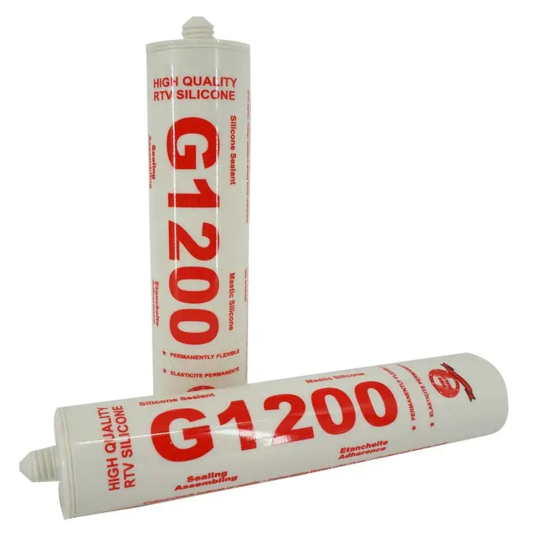 खिड़की के लिए पानी के सबूत सीलेंट सिलिकॉन सीलेंट Caulking सिलिकॉन सीलेंट g1200 एमएसडीएस