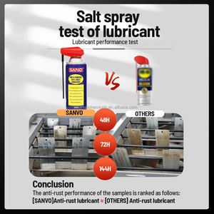 SANVO 100ml/400ml/350ml lubricante antioxidante removedor de óxido Spray Industrial <span class=keywords><strong>Aerosol</strong></span> para automóviles y vehículos fabricados eficientemente - Product Image 4