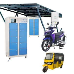 Armoire de chargement de batterie à trois roues ElectricTwo avec panneau solaire Scooter électrique avec batterie remplaçable - Product Image 4