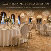 Chaises de restaurant de luxe nordique, différents modèles, chaise de mariage de luxe, chaise de salle à manger crème avec pieds dorés
