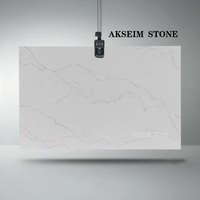 Dalle de quartzite Premium AKS0225, découpée à la machine, grande taille, personnalisée, pour comptoir de cuisine, usage moderne en salon ou dans un parc, lavabo en pierre