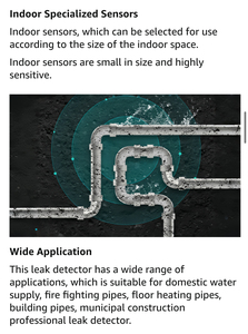 F999L Leak <b>Detector</b> for <b>Water</b> Heating and Fire Hose 1 Year Warranty 220 Volts Accurate Leak <b>Detector</b> for <b>Water</b> Pipes - Product Image 4