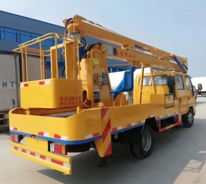 Nouveau camion de travail aérien hydraulique diesel <span class=keywords><strong>KLF</strong></span> ISUZU 4x2 Euro 3 à flèche télescopique 12-14m pour haute altitude 150-250HP - Product Image 3