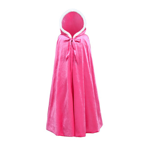 <span class=keywords><strong>Cape</strong></span> de princesse pour enfants en velours long pour Noël, <span class=keywords><strong>cape</strong></span> de <span class=keywords><strong>reine</strong></span> <span class=keywords><strong>des</strong></span> <span class=keywords><strong>neiges</strong></span> Elsa pour enfants, vente en gros - Product Image 6