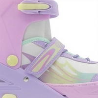 Patins à roulettes ajustables 2-en-1 Flash Wheel pour filles, vente en gros, pour enfants, patins à roulettes mignons