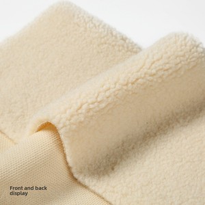 Màu Rắn 100% Polyester Giả Len Hạt Sang Trọng Vải Mềm Mại Thoải Mái Dày Nhung Quần Áo Ngủ Mù<span class=keywords><strong>a</strong></span> Thu Mù<span class=keywords><strong>a</strong></span> Đông - Product Image 5