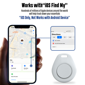 Localizzatore GPS Mini 2024 in Offerta, Dispositivo Anti-Smarrimento Compatibile con 'Find My' MFi, Tracker Intelligente in Plastica per Cellulari - Product Image 4