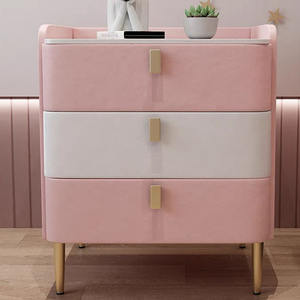 <span class=keywords><strong>Table</strong></span> <span class=keywords><strong>de</strong></span> chevet en bois massif moderne dans la chambre à coucher Armoire <span class=keywords><strong>de</strong></span> rangement simple et luxueuse pour chambre à coucher - Product Image 2