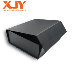 XJY Custom gold cute Premium luxury Apparel Packaging Boxes Paperboard White Matte Magnetic Gift Box with printing logo