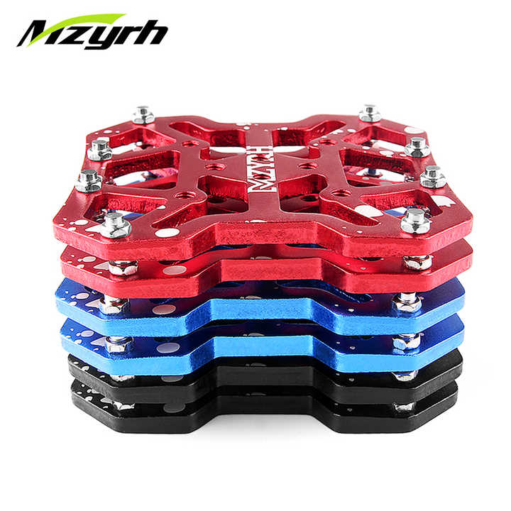 CNC Lock Pedal Turn Flat Pedal Quick Release Platform Flat Bike Pedal Aluminum Alloy