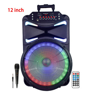 Altavoz Portátil Personalizado de 12 Pulgadas con Pantalla, Iluminación LED RGB y Diseño Compacto - Product Image 2