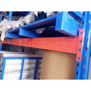 Industria tessile su misura per risparmiare spazio in metallo zincato pieghevole in tessuto portaoggetti per Pallet che impilano scaffali e scaffali - Product Image 4