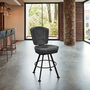 カジノスタイル調節可能な高さソフト回転ポーカーテーブルマシンチェアホームバーホテルギャンブル用バケットバースツール付き - Product Image 1